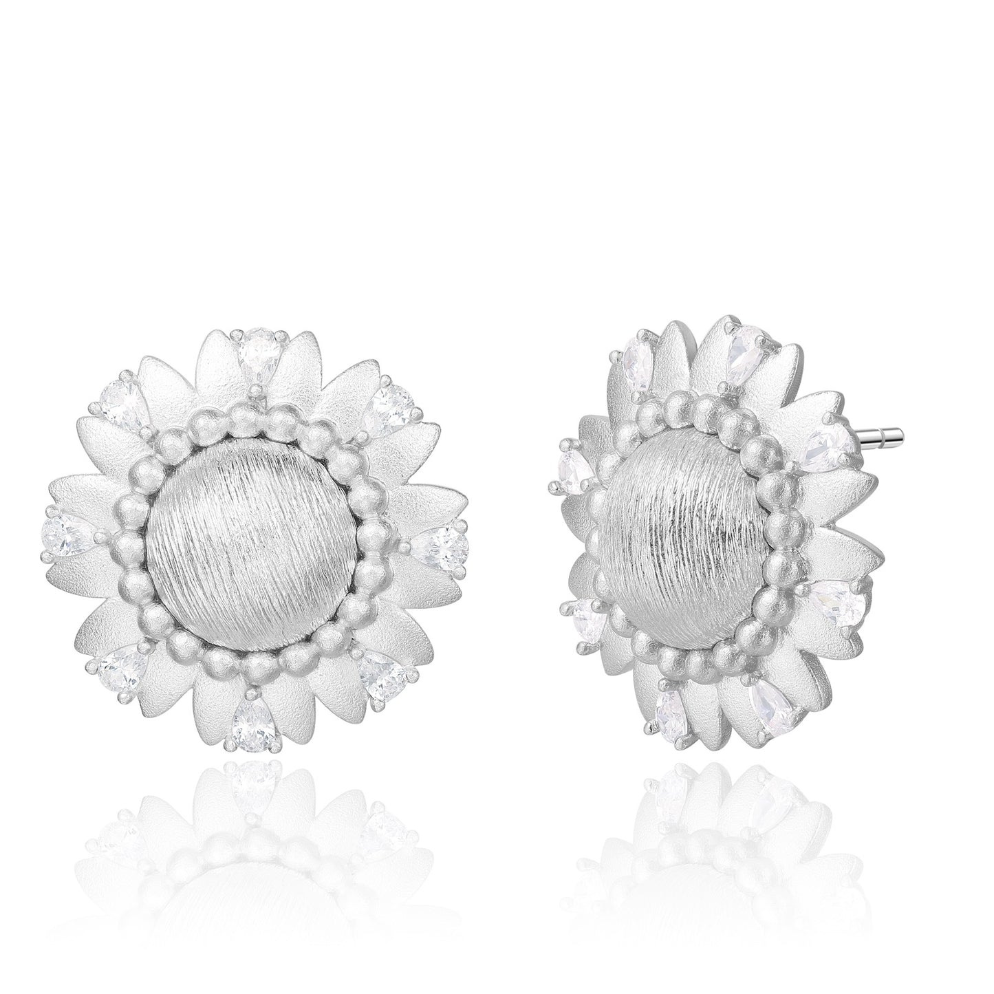 Flame Blossom Earrings