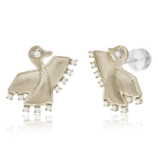 Luminous Bird Earrings