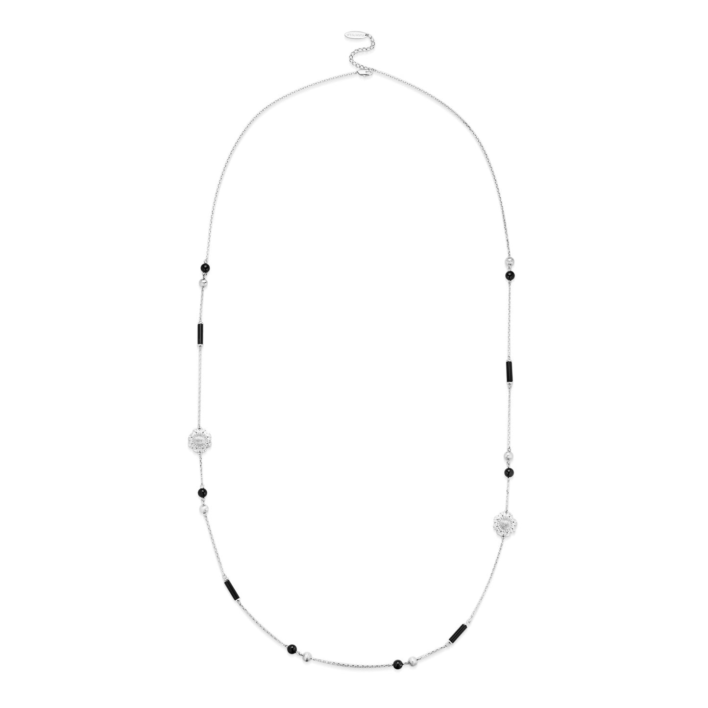 Flame Blossom Long Necklace
