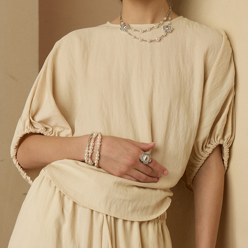 Shell Blossom Ring