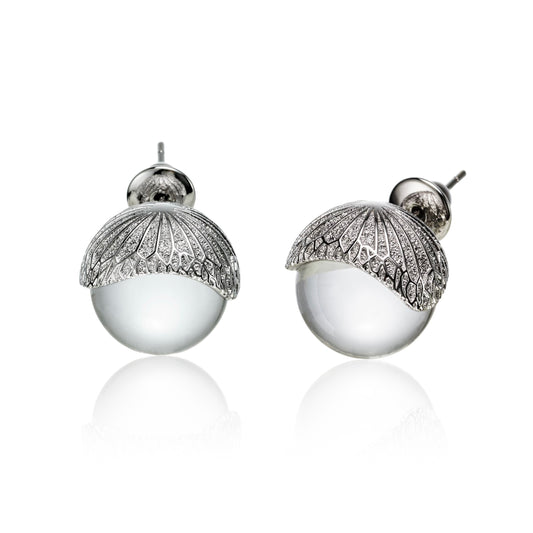 White Dew Earrings