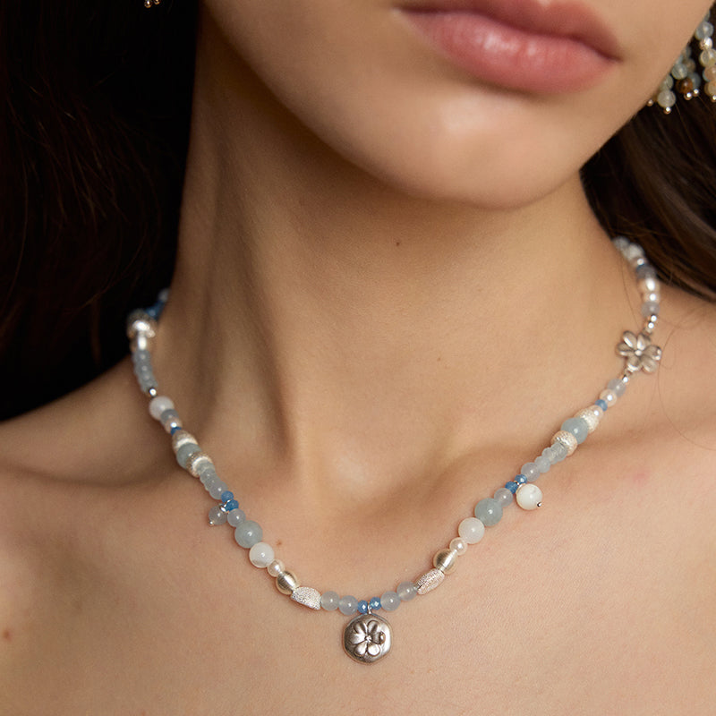 Misty Wave Necklace