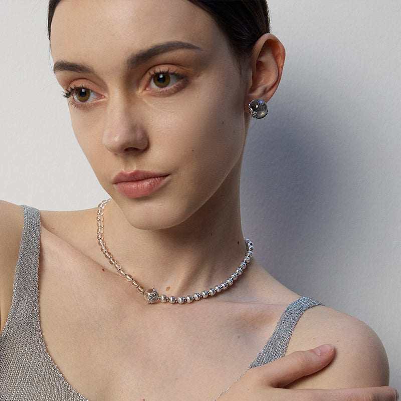 White Dew Earrings