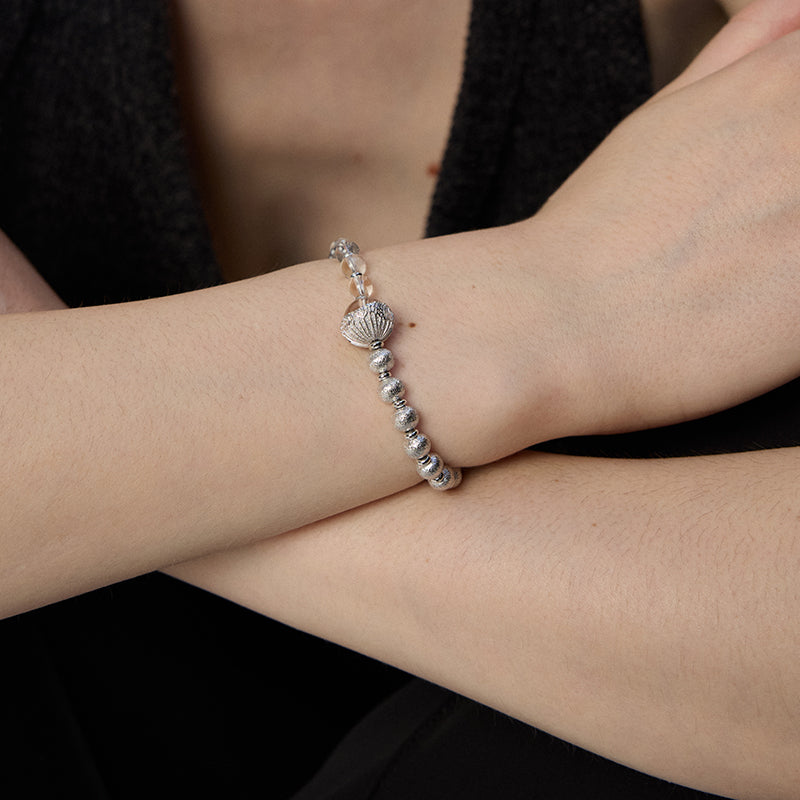 White Dew Beaded Bracelet