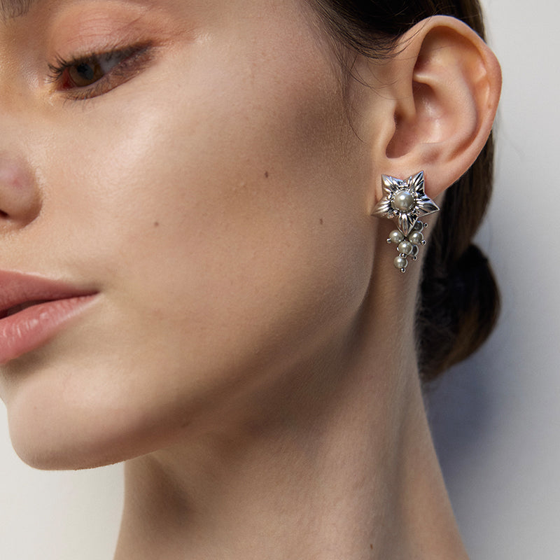 Star Whisper Pearl Earrings