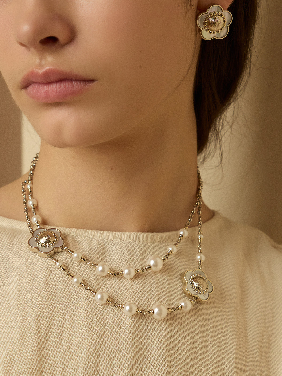 Shell Blossom Necklace