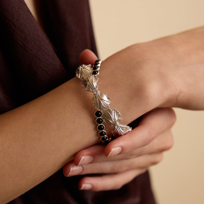 Branch Bloom Double-layer Bracelet