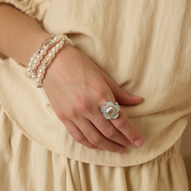 Shell Blossom Ring
