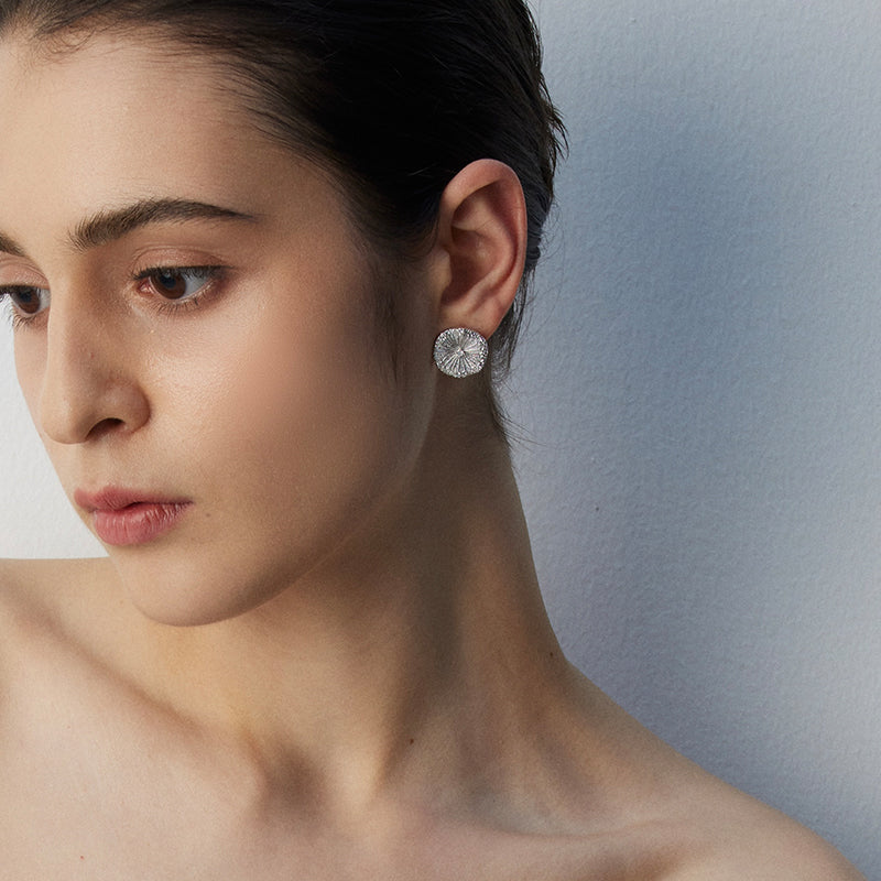 Lotus Leaf Earrings