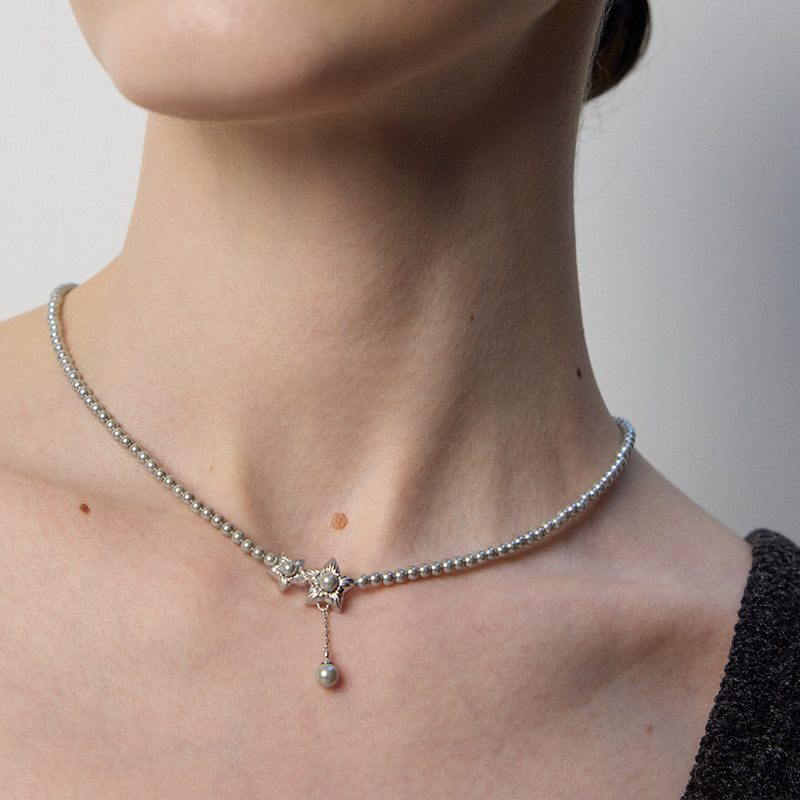 Star Whisper Pearl Necklace