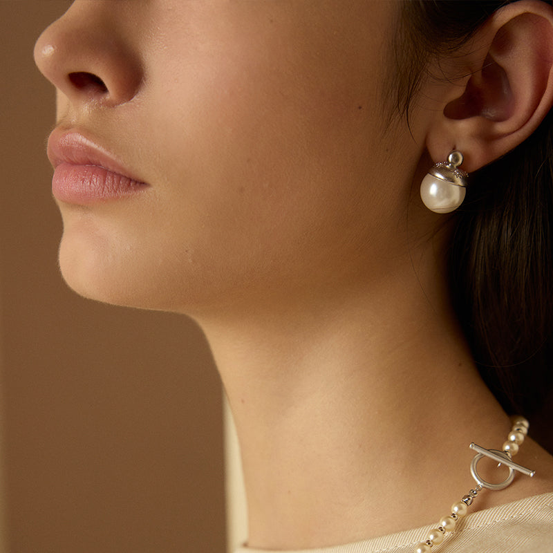 Luminous Pearl Earrings