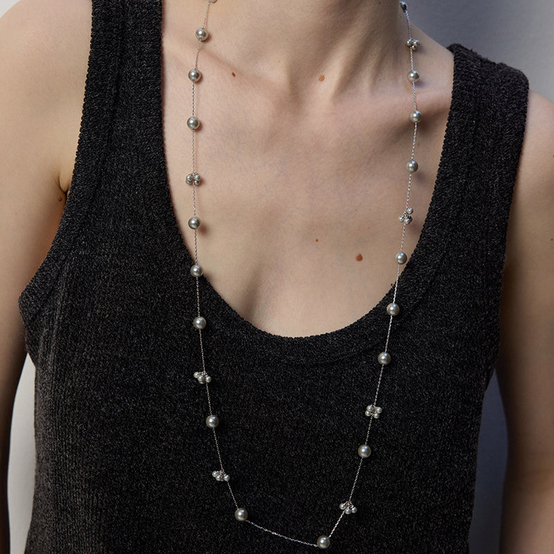 Utricularia Gibba Gypsophila Necklace