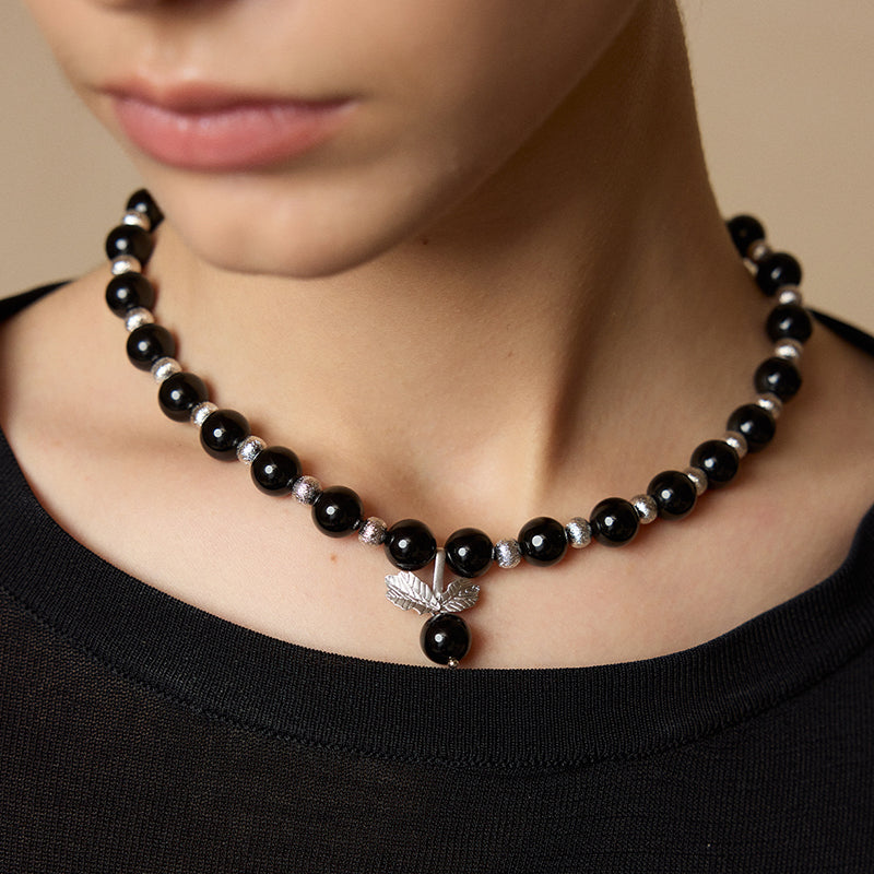 Bountiful Onyx Necklace
