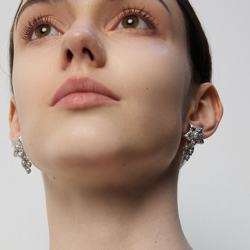Star Whisper Pearl Earrings