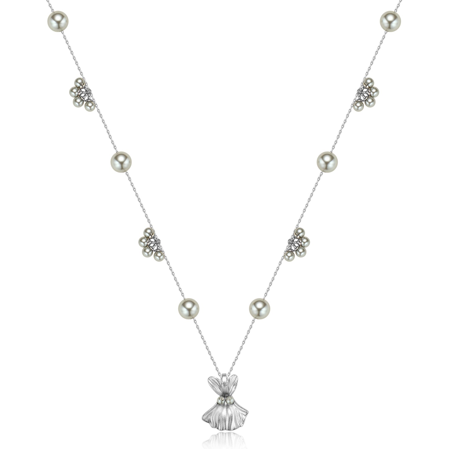 Utricularia Gibba Gypsophila Necklace