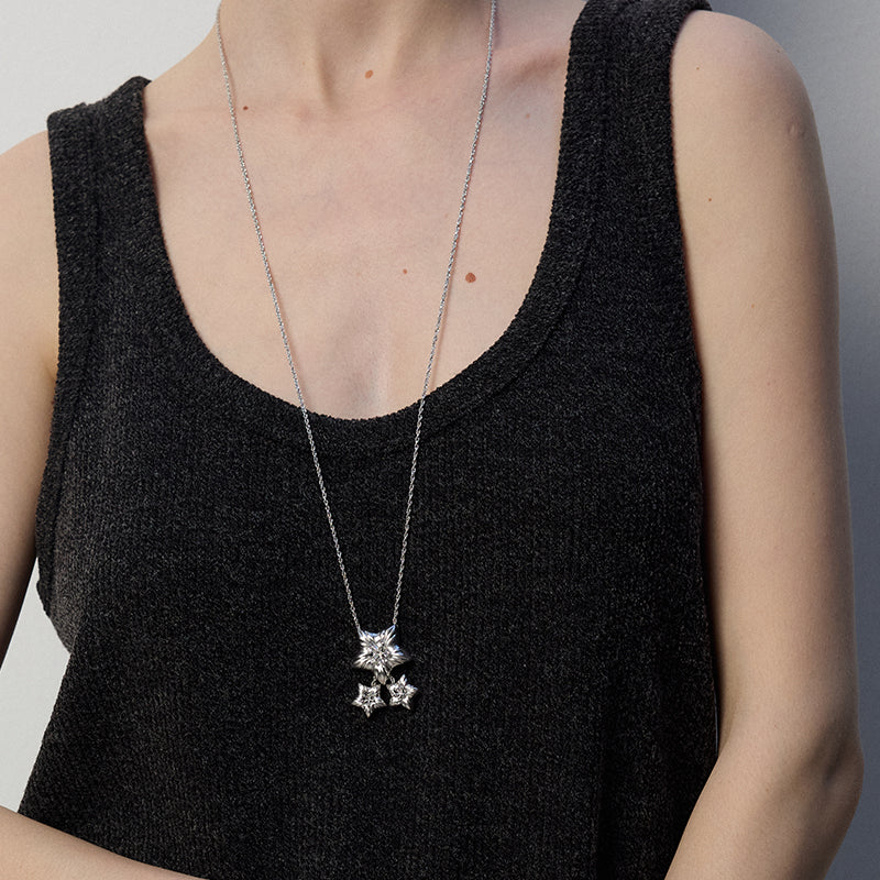 Star Whisper Drawstring Necklace