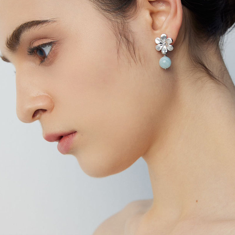 Falling Flower Earrings