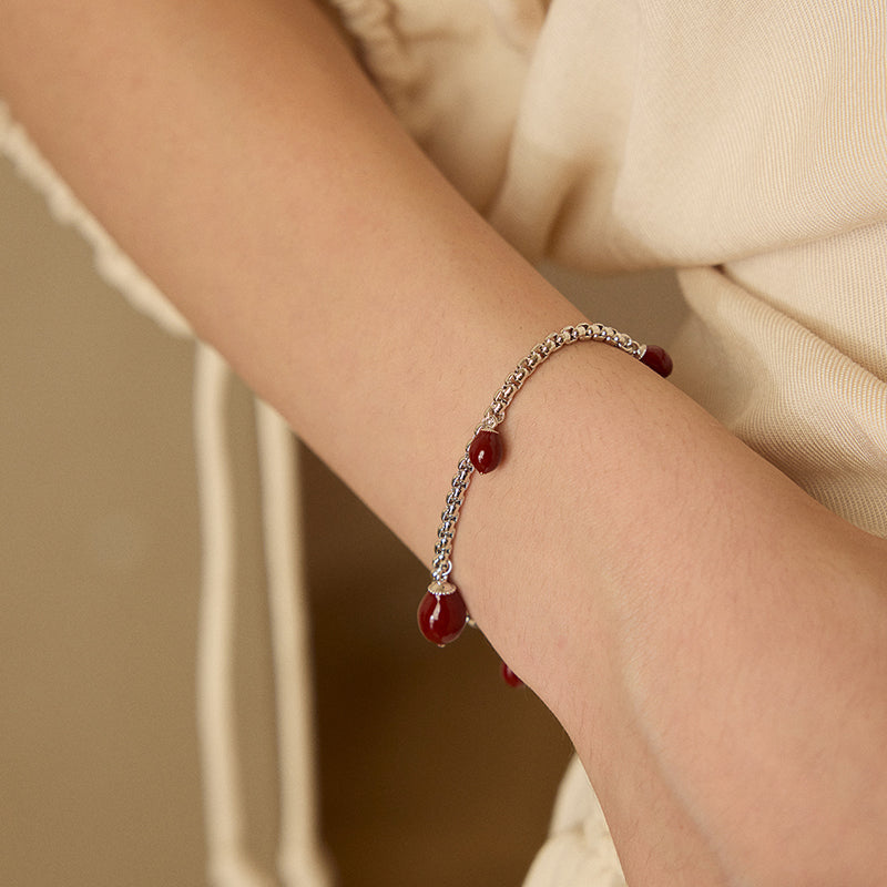 Rosehip Charm Bracelet