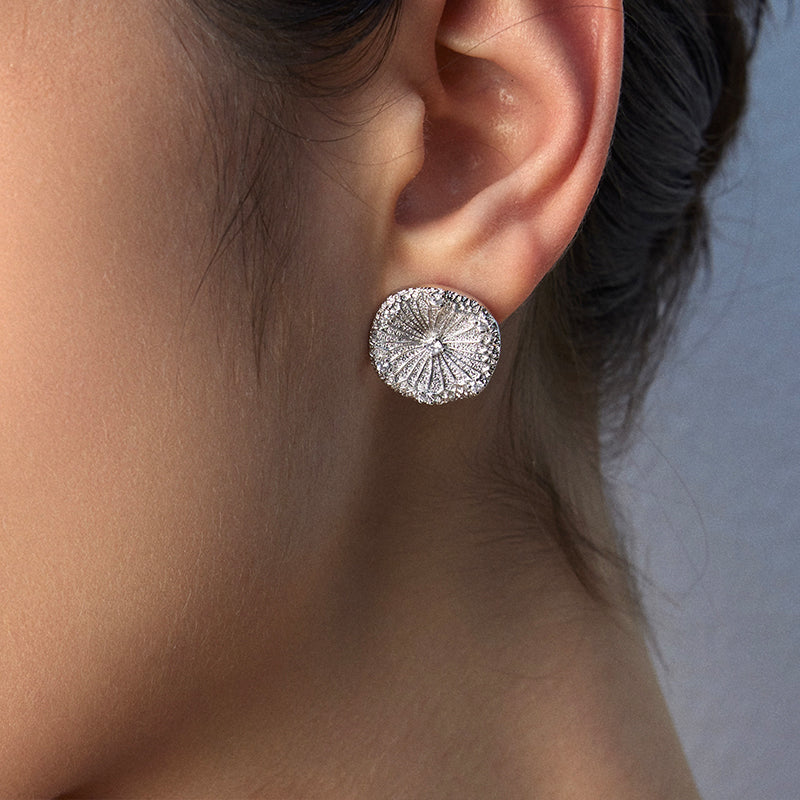 Lotus Leaf Earrings