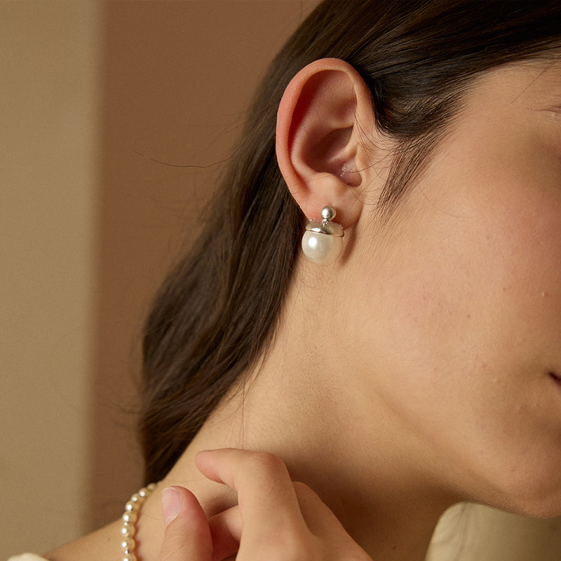 Luminous Pearl Earrings