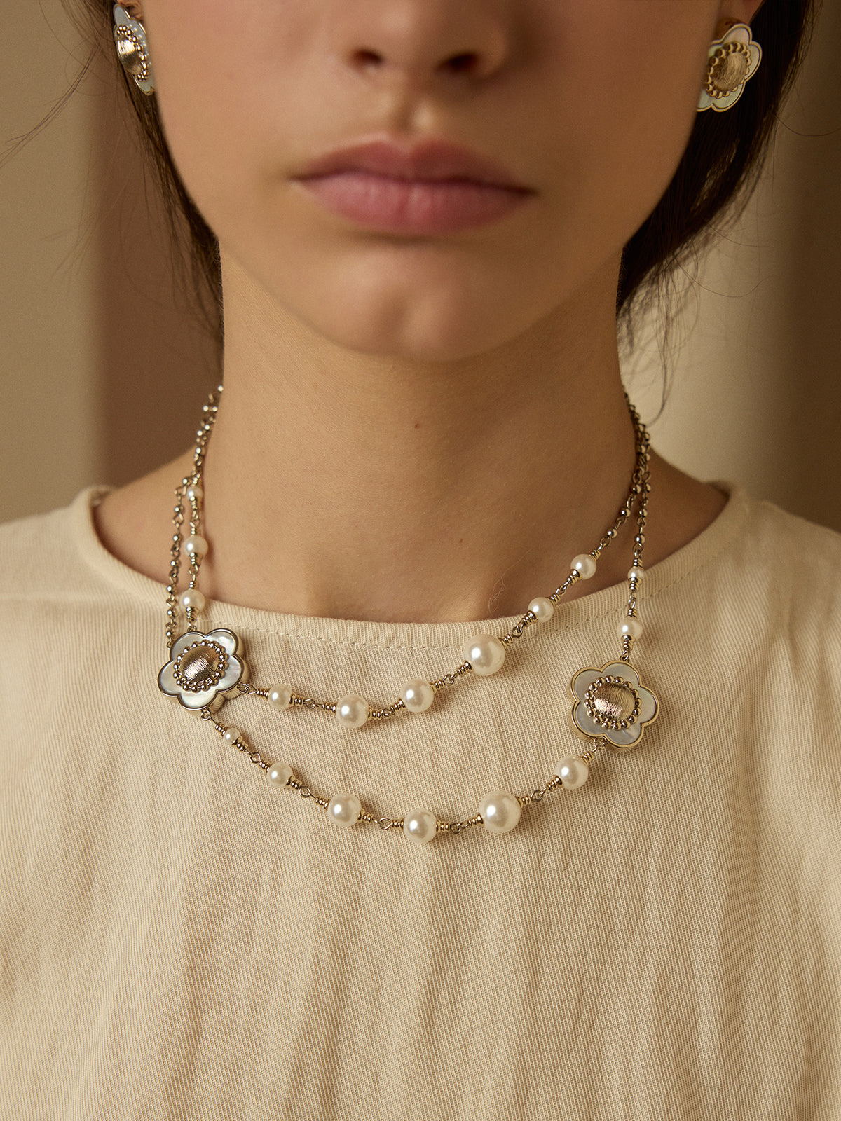 Shell Blossom Necklace