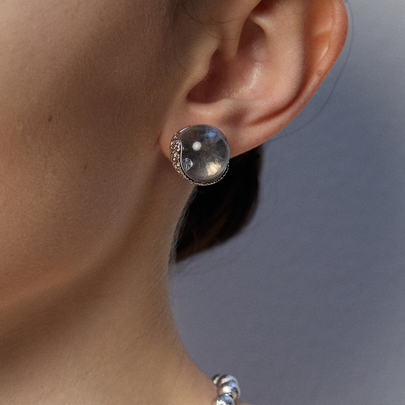 White Dew Earrings