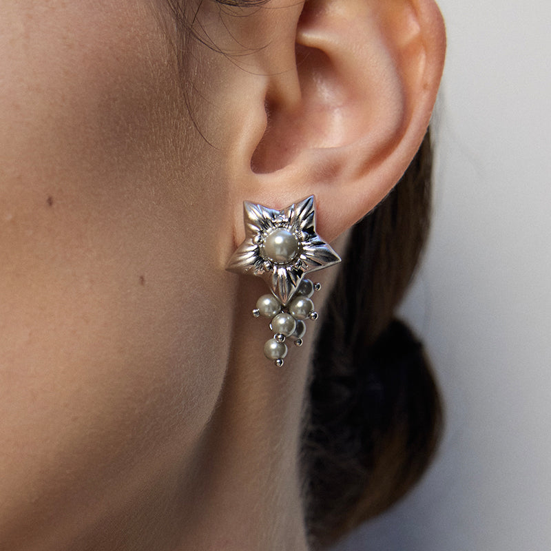 Star Whisper Pearl Earrings