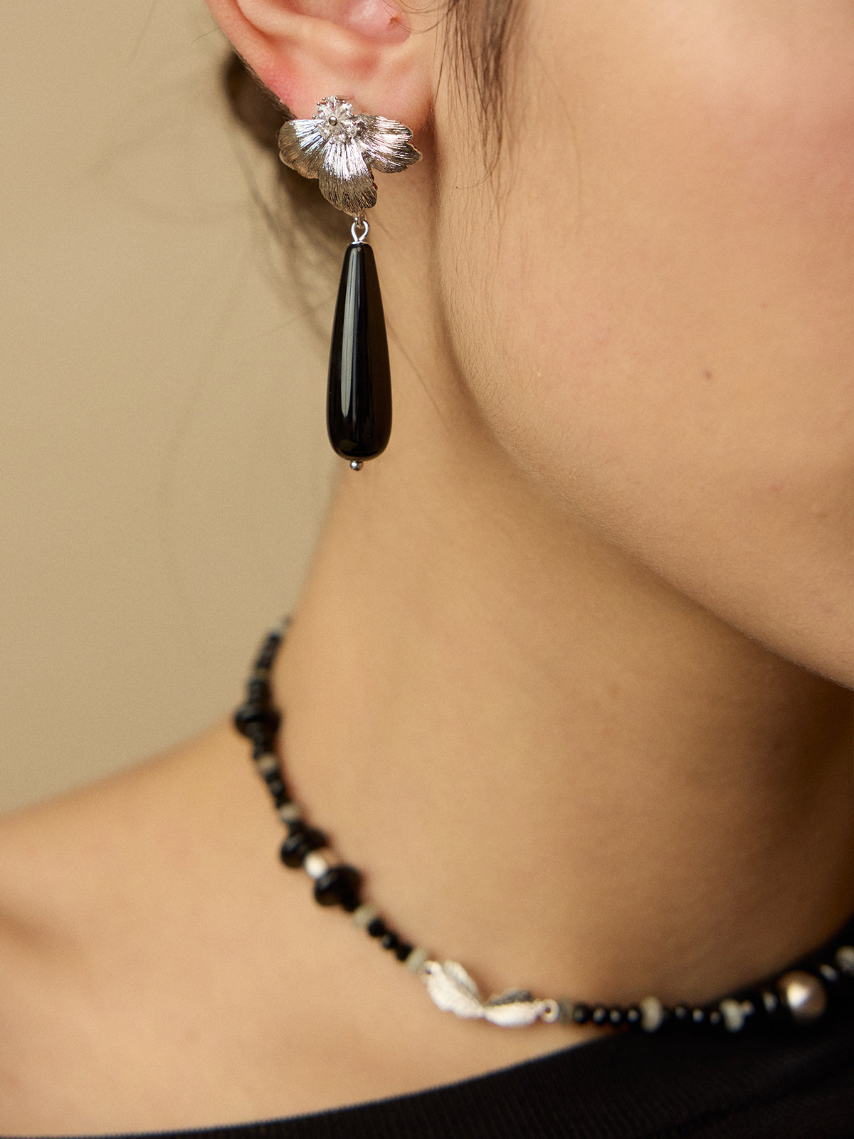 Twilight Leaf Earrings