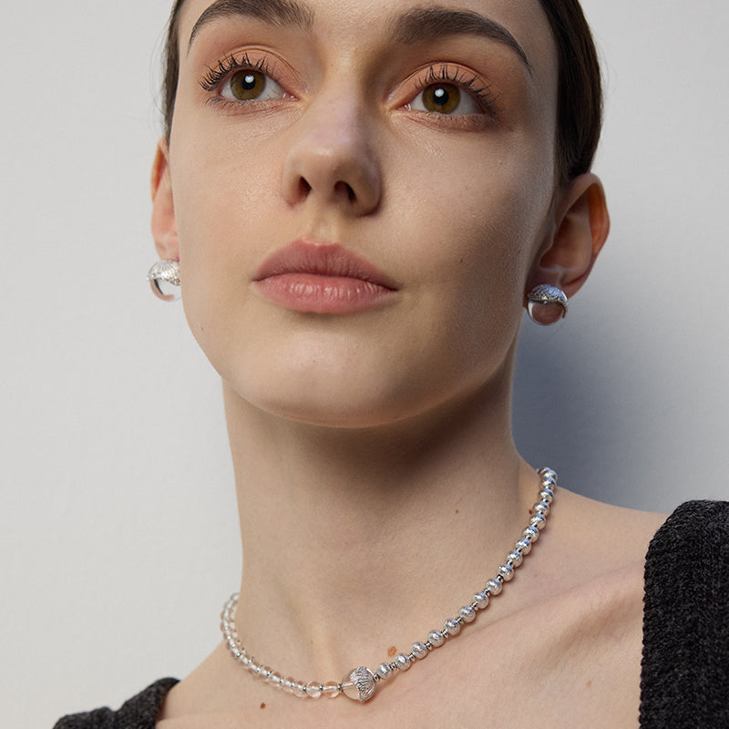 White Dew Earrings