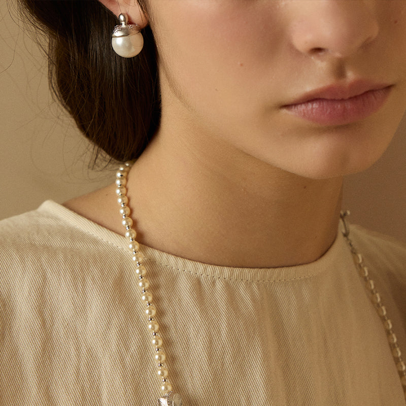 Luminous Pearl Earrings