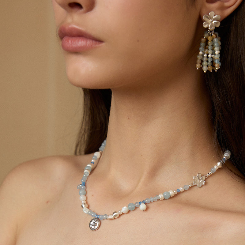 Misty Wave Necklace