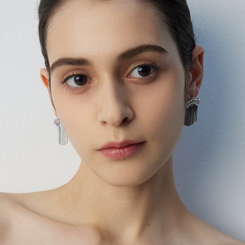 Star Whisper Tassel Earrings