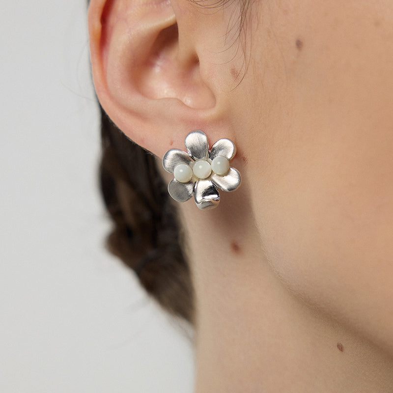 Twin Flower Earrings