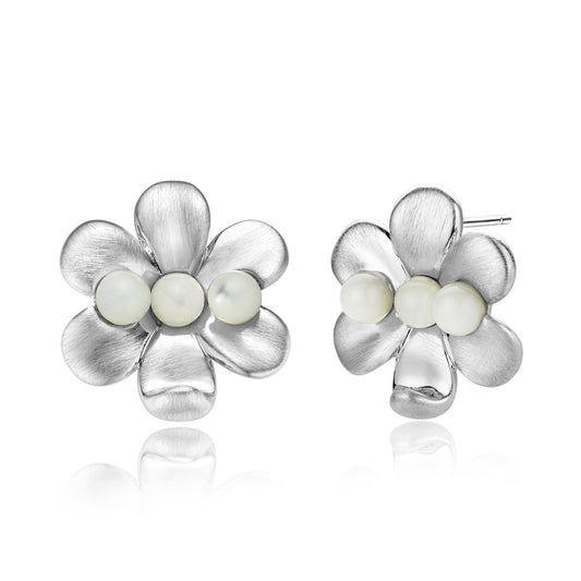 Twin Flower Earrings