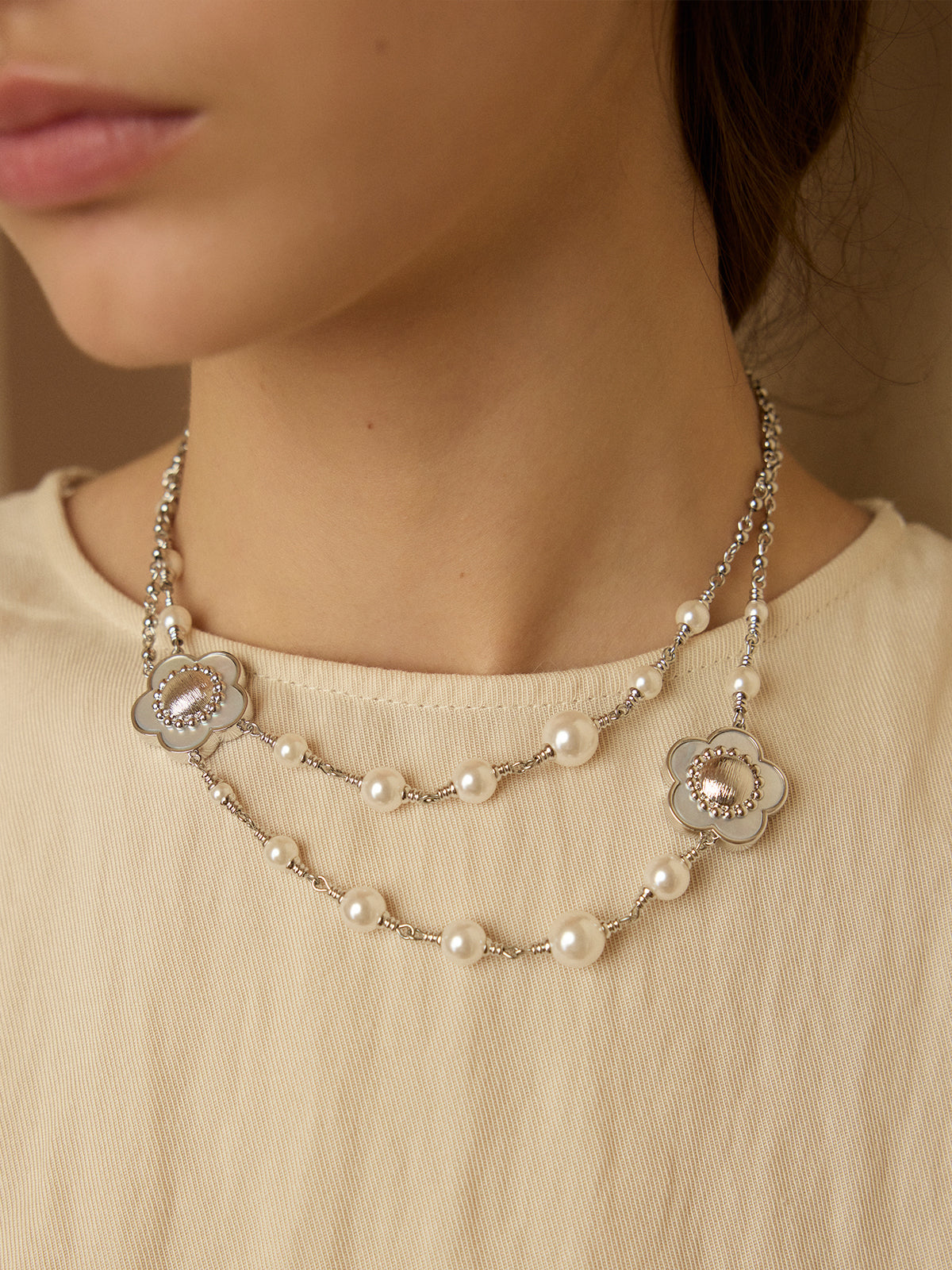 Shell Blossom Necklace