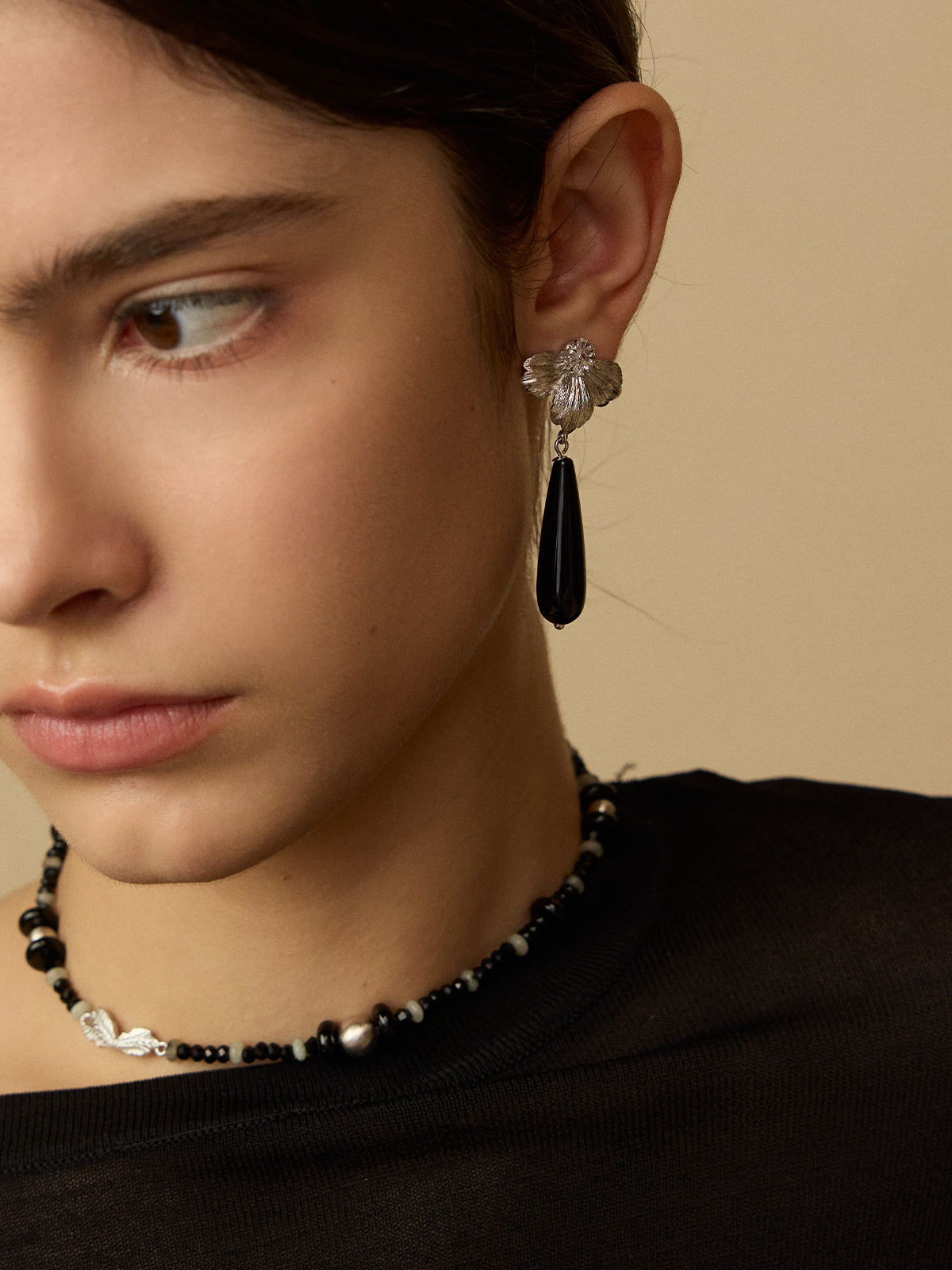 Twilight Leaf Earrings