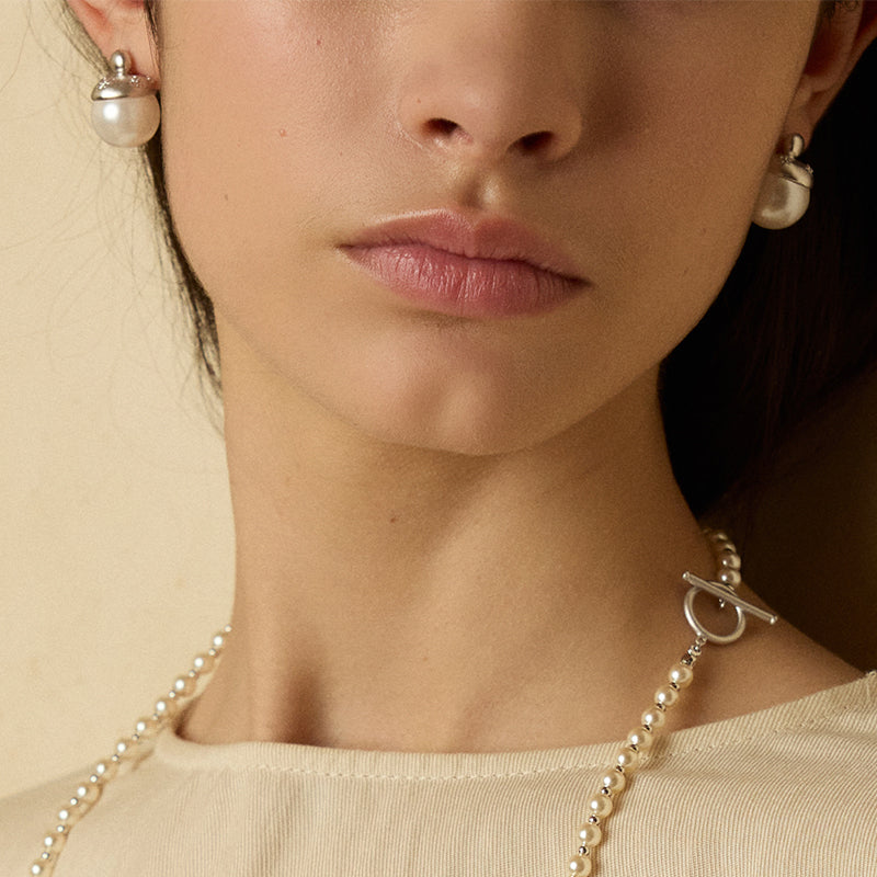Luminous Pearl Earrings
