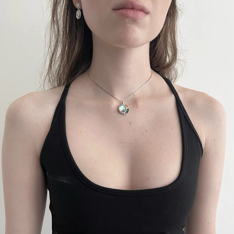 Rainbow Glow Necklace