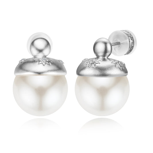 Luminous Pearl Earrings