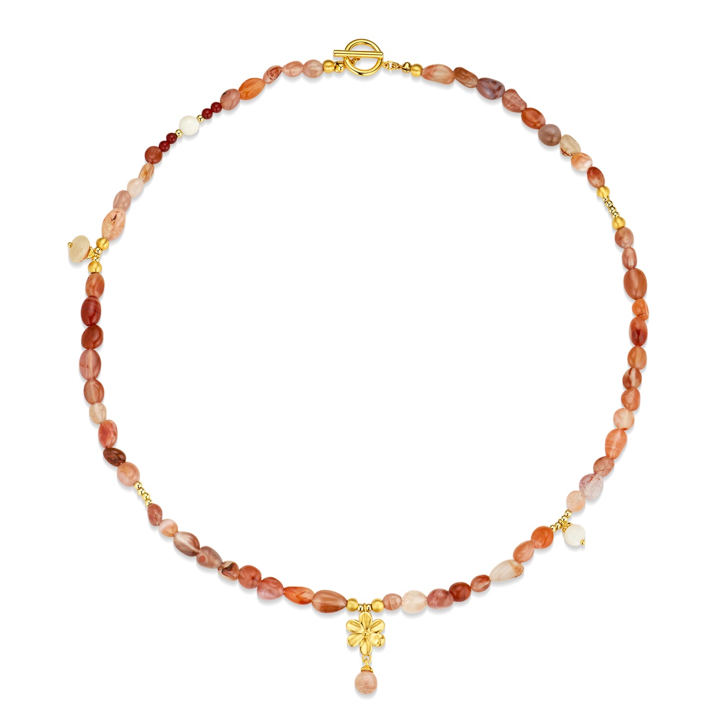 Persimmon Glow Necklace
