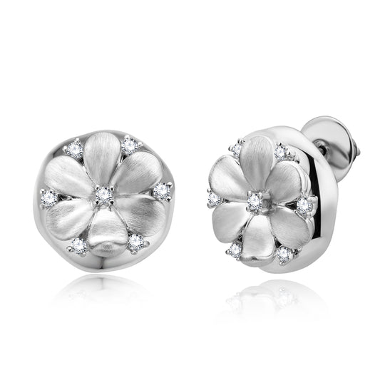 Persimmon Blossom Earrings