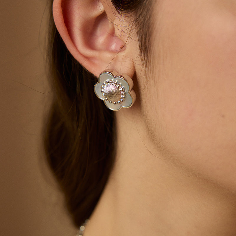 Shell Blossom Earrings