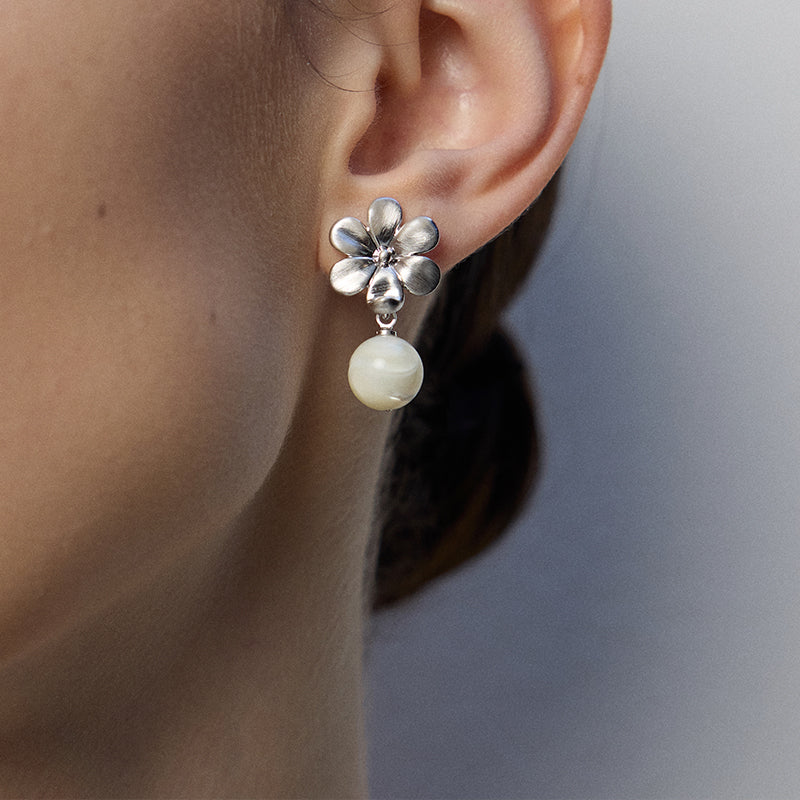 Falling Flower Earrings