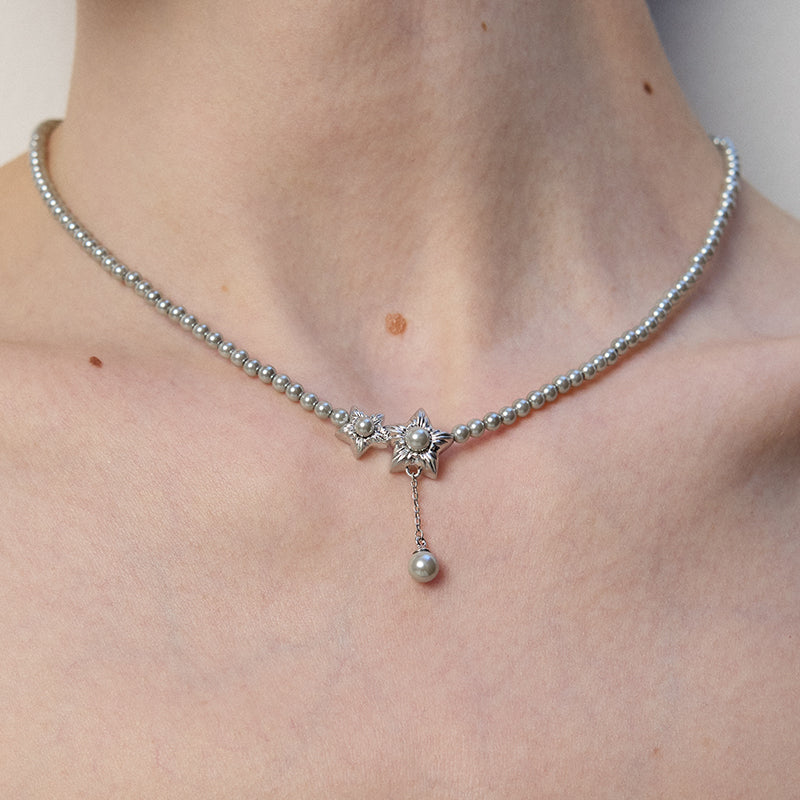 Star Whisper Pearl Necklace