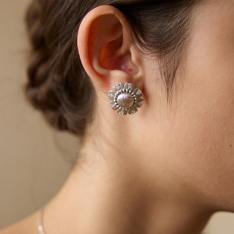 Flame Blossom Earrings