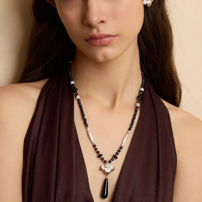 Twilight Leaf Necklace