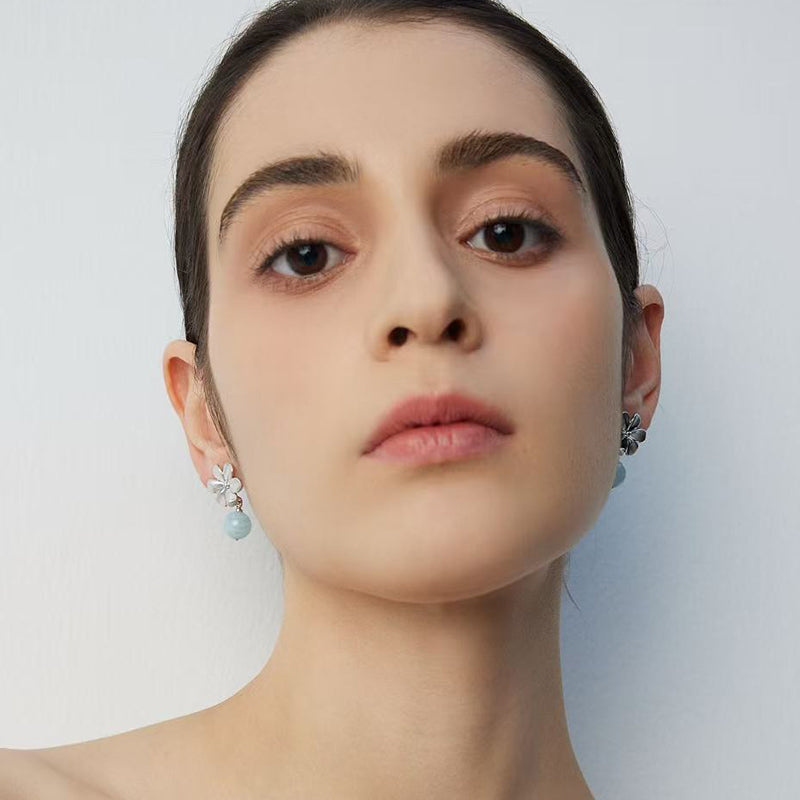 Falling Flower Earrings