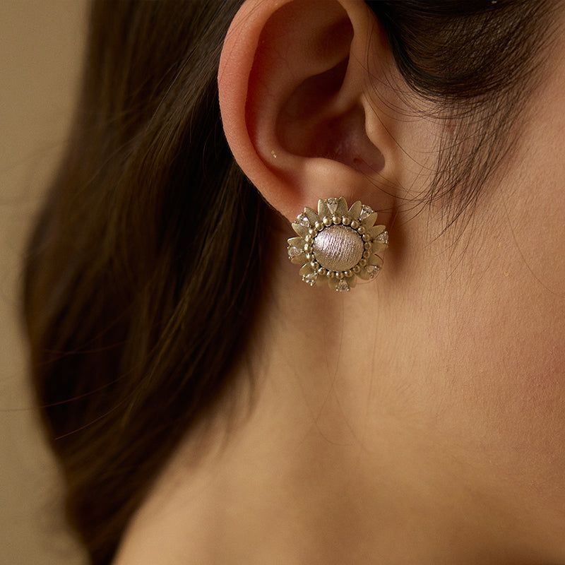 Flame Blossom Earrings