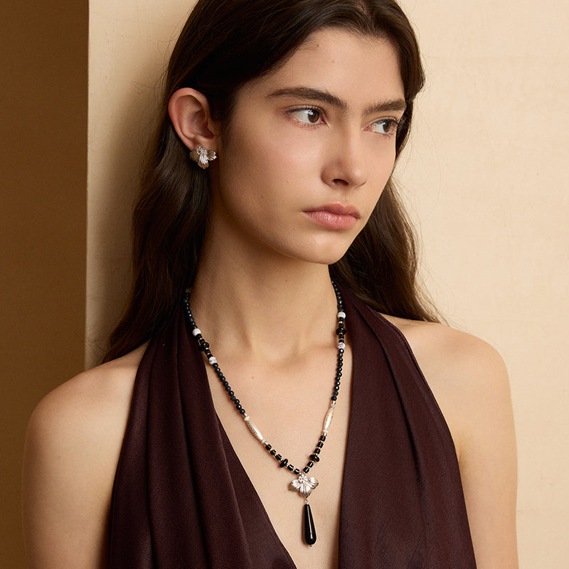 Twilight Leaf Necklace