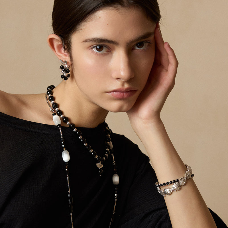 Branch Bloom Double-layer Bracelet